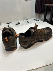 Men’s Moab Vertex Vent Composite Toe Work Shoes ‘Clay’ J11119 Size 11 W