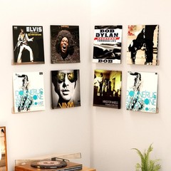 Vinyl Record Display Wall Mount Album Storage for 12 Inch Frame Display With …