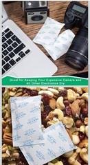 O2frepak 50Gram(20Packets) Food Grade Moisture Absorbers Silica Gel Packs
