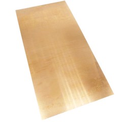 US Stock 0.3 x 100 x 200mm C17200 Beryllium Bronze Thin Sheet Foil Plate