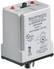 Macromatic Arp120a3r Alternating Relay,Dpdt,120Vac,10A,8 Pin