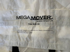 MEGAMOVER Portable Patient Transport Unit White 76”X 37” Pre-Owned, Clean