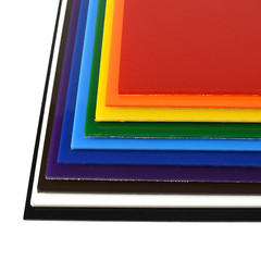 1/8″ (3mm) Solid White Opaque Acrylic Plexiglass Sheet Thick 12″x12″ White Board