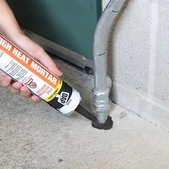 10oz High Heat Fire Stop Caulk – Non-Combustible Waterproof Interior Sealant