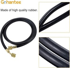 Heavy-Duty 800PSI AC Refrigerant Charging Hose, 59″ Long for System Maintenance