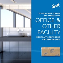 Scott® Professional Universal Multifold Paper Towels, Bulk (01804), Absorbe