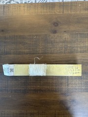 K&S 8229 Brass 12 L in. Metal Strip 0.093 x 2 W in.