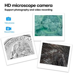 4K WiFi Digital Microscope – Wireless Handheld for iPhone Android Windows Mac