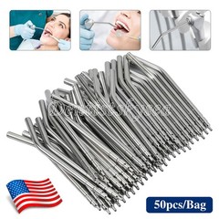 Dental Air Water Spray Triple Syringe Metal Nozzles Tips Tube Autoclavable