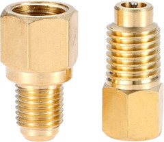 R12 R22 to R134a Adapters, R134A Refrigerant Tank/Vacuum Pump Port Connection Ad