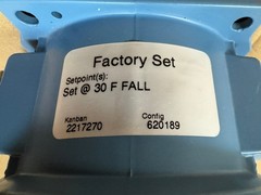 United Electric (UE) / Temperature Switch / C120-120