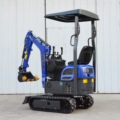 Free Ship Mini Excavator 1 Ton Digger 13.5hp Gas Tracked Crawler EPA Engine