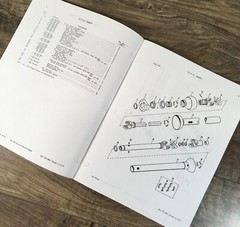Massey Ferguson 120 124 128 Baler Service Parts Manual Repair Shop Set Catalog