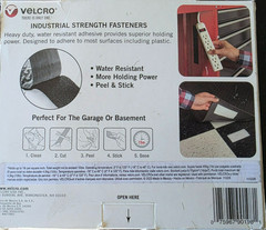 Velcro Industrial Strength Sticky-Back Hook and Loop Fasteners 2″ x 6 ft 906092
