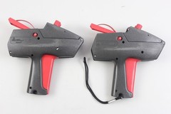 Lot of 2 Avery Denison Monarch 1115 Portable Label Price Guns