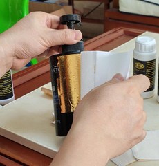 Metal Leaf Gilding Adhesive Glue Size Water Based 100ml,Gold Size for Gold Le