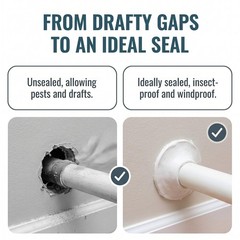 10 Pack Moldable Sealant Clay Fast Drying Mastic Putty Drain Pipe Hole Repair