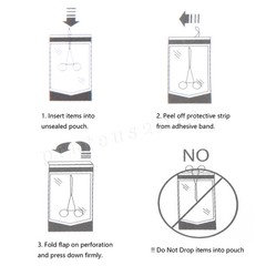 3.5″ X 10″ Self-Sealing Sterilization Pouches for Autoclave (Choose Quantity)