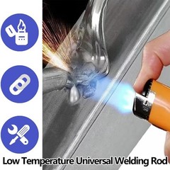 Easy Melt Low Temp Welding Rods, Universal Rods for Stainless Steel & Iron 10Pcs