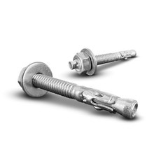 500-Pack 1/4″ x 2-1/4″-inch Zinc Wedge Expansion Concrete Anchor Bolts