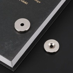 20 50 100 Strong Countersunk Ring Magnets 20mm Rare Earth Neodymium Hole 5mm US