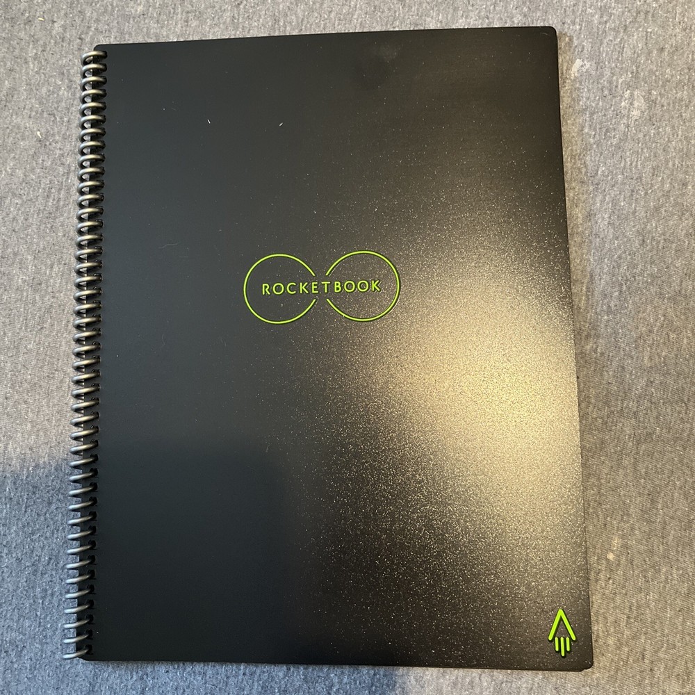 Rocketbook Smart Reusable Notebook – Eco-Friendly New Open As Shown In Pics