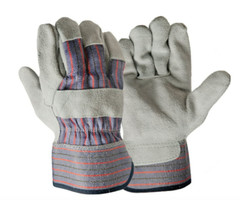 Hyper Tough Suede Leather Palm Multi-Use Cowhide Work Glove 67402-26 Men’s Sz L