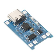 10pcs TP4056 5V 1A USB Type-C USB-C Lithium Battery Charging & Protection Board