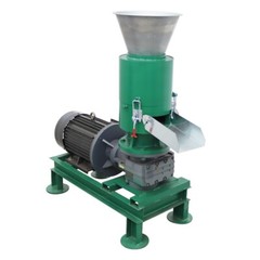 3-phase Electric Wood Pellet Machine Wood Granule Maker w/6mm Plate 60kg/h 220V