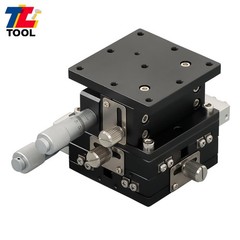 XYZ 3Axis Linear Stage Trimming Platform Bearing Tuning Sliding 60x60mm