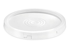 Letica Corporation 5 Gallon Bucket Lids Gasket Tear Away Food Grade la5ggts