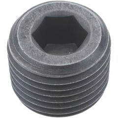 HOLO-KROME 1/8-27, 5/16″ OAL, Alloy Steel Socket Pressure Plug Qty 100 10004