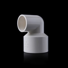 PVC 90° Elbow Reducing Pipe Fitting Reducer Socket Coupling I.D. 20-110mm White