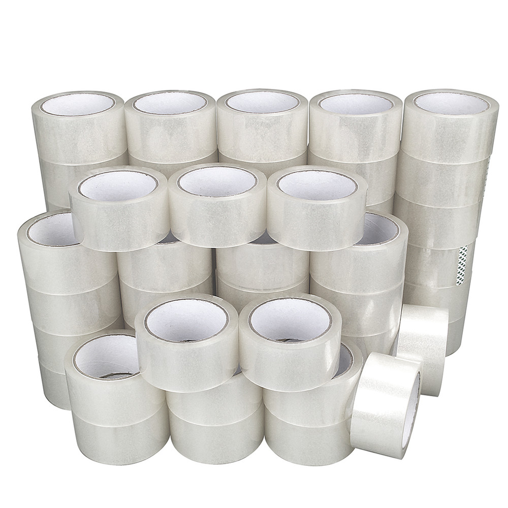 3″ Heavy Duty 2.7mil Clear Shipping Packing Moving Tape, 60 Yards Per Roll