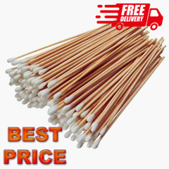 UP TO 10000 Cotton Applicator Tipps Swab Q-tips 3″ or 6″ Dental Medical Makeup