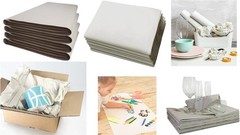 100 Sheets Packing Paper for Moving, Newsprint Paper for Packing Wrapping, Wr…