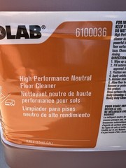 ECOLAB 6100036 Neutral Floor Cleaner 2.5 Gallons NEW
