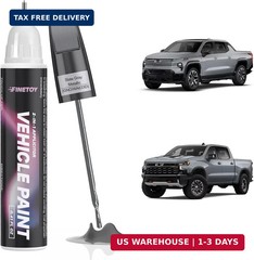 GNO/WA633D Slate Gray Metallic Touch Up Paint for Chevrolet, Car Scratch Repair