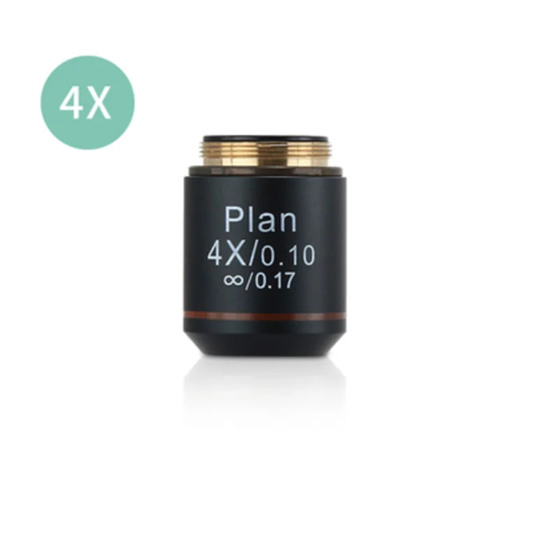 195 Plan Infinity Corrected Achromatic Objective Lens RMS 20.2mm Thread 4X‑100X