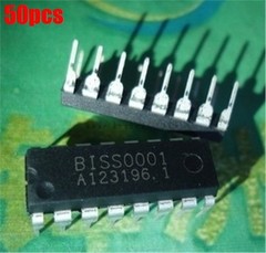50pcs infrared human body alert dip BISS0001 DIP16 DIP-16 IC NEW NQ *GI