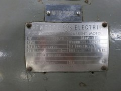 GE 150 HP DC Motor 500V 1750/2000 RPM 240A SV-SP KinaMatic 5CD505E360 500 VDC
