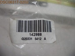 142988, Q20331 5412 A, 3″L x 1″ W, Red=1-1/2″ L x 1″ W