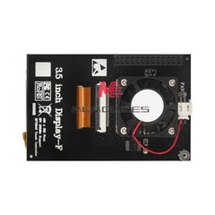 3.5 Inch Touch Screen 125MHz SPI LCD Display Fan for Raspberry Pi 4B/3B/Zero W