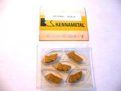 New 5 Pcs – NG3088L KC810 Coated Top Notch Grooving Inserts Kennametal