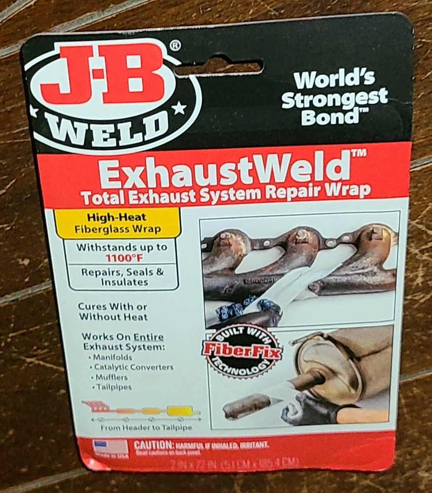 J-B Weld ExhaustWeld Total Exhaust System Repair Wrap (2 in x 72 in) Item #38572