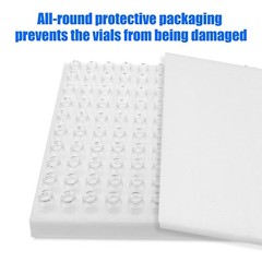 1000pcs 10ml Headspace Sample Vials 20mm Crimp Top Bevelled Edge Flat Bottom US