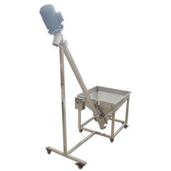 Automatic Spring Feeding Feeder Screw Conveying Inclined Feeding Machine 220V