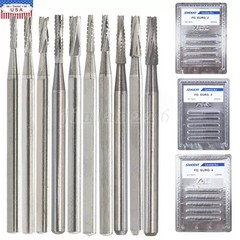 Dental Oral Surgery Carbide Bur 25mm Length Taper Fissure FGOS
