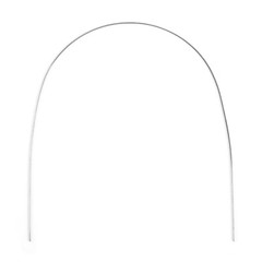 100pcs Dental Orthodontic Arch Wire Stainless Steel Rectangular Archwire Natural