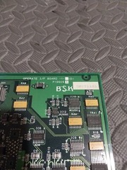 BSK OPERATE I/F BOARD P199096. BSK P199096. Board Only. Used. Tested. As Picture